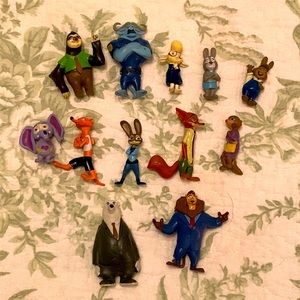 Zootopia figure set